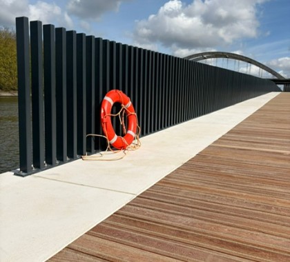 Angelim Pedra Lowered Quay Walls – Tropical Hardwood