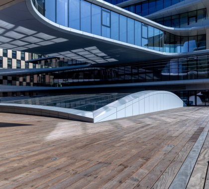 Zaha Hadid Architects Downtown Vilnius Lithuania