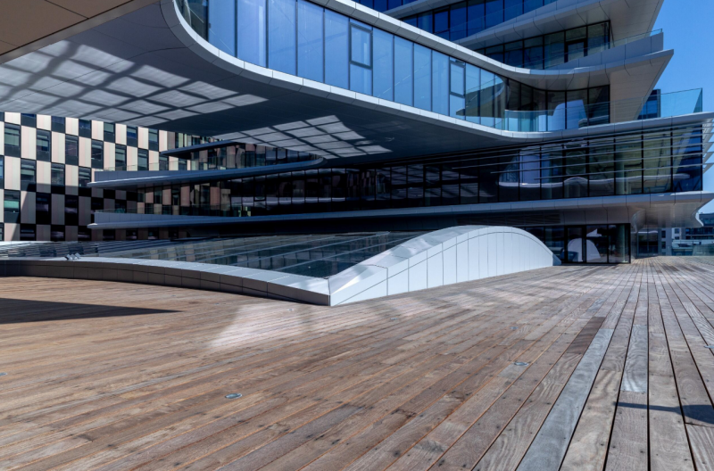 Zaha Hadid Architects Downtown Vilnius Lithuania